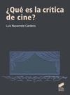 ¿QUÉ ES LA CRÍTICA DE CINE?