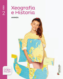 XEOGRAFIA E HISTORIA - SERIE AVANZA - 2º ESO - SABER FACER