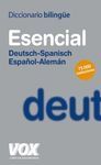 DICCIONARIO ESENCIAL ALEMÁN-ESPAÑOL, DEUTSCH-SPANISCH