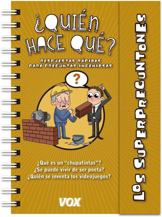 SUPERPREGUTONES  ¿QUIÉN HACE QUIÉN?