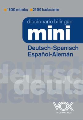 DICC. MINI ESPAÑOL-ALEMÁ