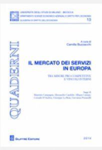 IL MERCATO DEI SERVIZI IN EUROPA