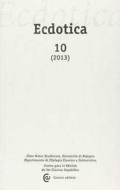 ECDOTICA. Nº 10