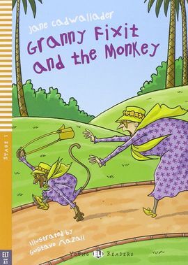 GRANNY FIXIT AND THE MONKEY