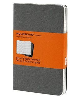 LIGHT WARM GREY 3 RULED CAHIER JOURNAL P GRIS SOMBRA 3 RALLADO