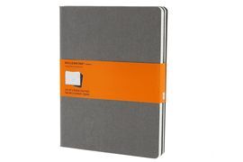LIGHT WARM GREY 3 RULED CAHIER JOURNAL XL GRIS SOMBRA 3 RALLADO
