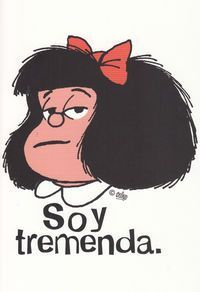 CUADERNO MAFALDA SOY TREMENDA GRANDE