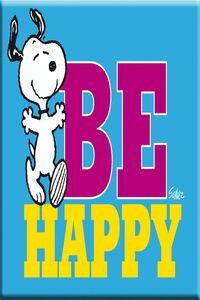 IMAN SNOOPY BE HAPPY