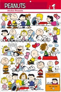 MAXI PEGATINAS PEANUTS