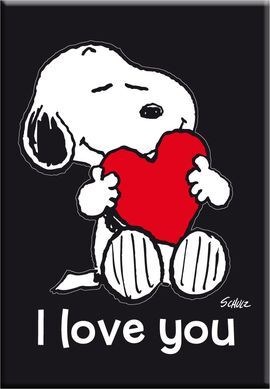 IMAN SNOOPY I LOVE YOU - PACK 6