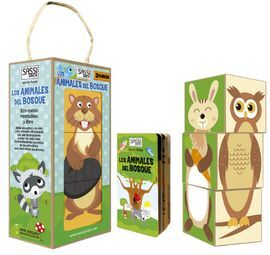 LOS ANIMALES DEL BOSQUE - ECO-CUBOS + LIBRITO