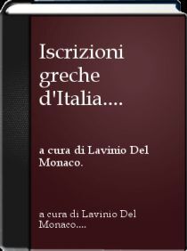 ISCRIZIONI GRECHE D'ITALIA