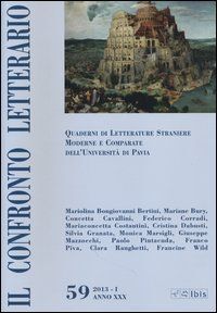 IL CONFRONTO LETTERARIO. QUADERNI DI LETTERATURE STRANIERE MODERNE E COMPARATE DELL'UNIVERSITÀ DI PAVIA: 59