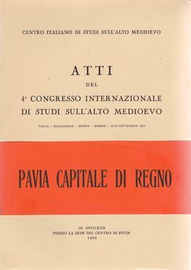 ATTI DEL 4º CONGRESSO INTERNAZIONALE DI STUDI SULL'ALTO MEDIOEVO