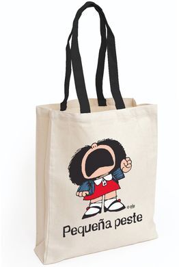 MAFALDA PEQUEÑA PESTE  - BOLSA TELA NUEVO FORMATO