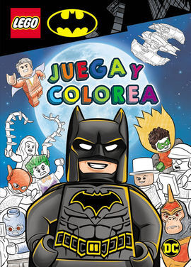 BATMAN LEGO - JUEGA Y COLOREA