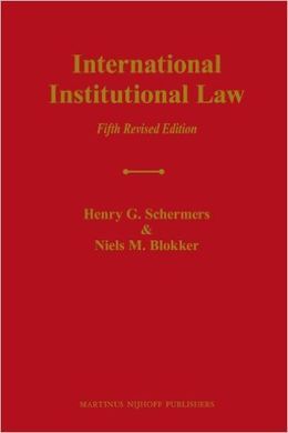 INTERNATIONAL INSTITUTIONAL LAW