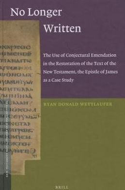 NEW TESTAMENT TOOLS, STUDIES VOL. 44 (NO LONGER WRITTEN)