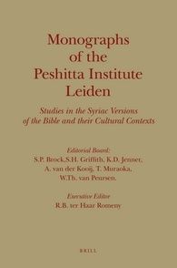 MONOGRAPHS OF THE PESHITTA VOL. 19 (LANGUAGE SYSTEM, TRANSLATION TECHNIQUE)