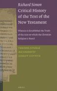 NEW TESTAMENT TOOLS, STUDIES VOL. 43 (RICHARD SIMON CRITICAL...)