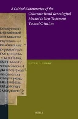 NEW TESTAMENT TOOLS, STUDIES AND DOCUMENTS, VOLUME: 55