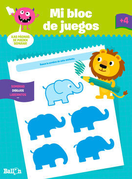 MI BLOC DE JUEGOS (+4 AÑOS)