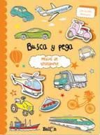 BUSCA Y PEGA. MEDIOS DE TRANSPORTE