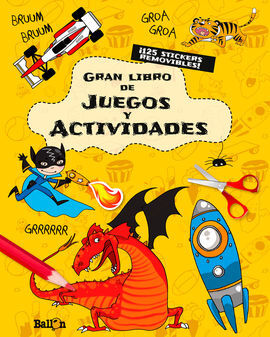 GRAN LIBRO DE JUEGOS Y ACTIVIDADES 