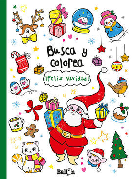 BUSCA Y COLOREA ¡FELIZ NAVIDAD!