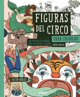 PARA COLOREAR RETRO FIGURAS DE CIRCO