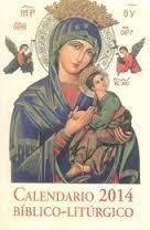 CALENDARIO 2014 BIBLICO-LITURGICO
