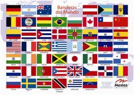 TABLA BANDERAS DEL MUNDO (TAMAÑO A4)