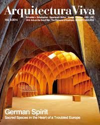 ARQUITECTURA VIVA 164. 6/2014 GERMAN SPIRIT