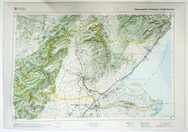 MAPA TOPOGRAFIC RELLEU BAIX EBRE
