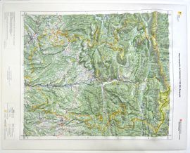 MAPA TOPOGRAFIC RELLEU BERGUEDA