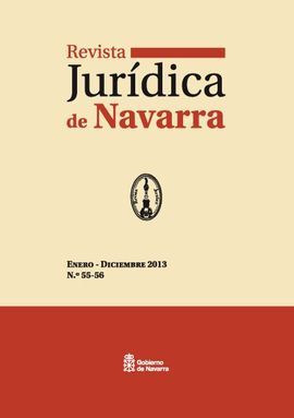 REVISTA JURÃDICA DE NAVARRA ENERO DICIEMBRE 2013 NÂº 55-56