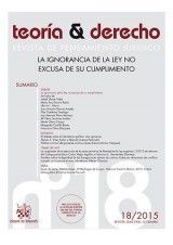 TEORÍA Y DERECHO Nº 18/2015  REVISTA PENSAMIENTO JURIDICO