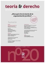 REVISTA TEORIA Y DERECHO Nº 20 DICIEMBRE 2016