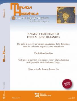 ANIMAL Y ESPECTÁCULO EN EL MUNDO HISPÁNICO MIRÍADA HISPÁNICA