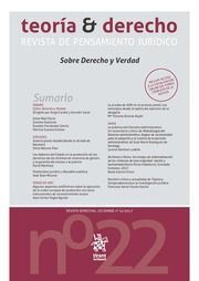 TEORIA DEL DERECHO REVISTA NÚMERO 22/2017