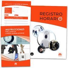 REGISTRO HORARIO CARPETA + INSTRUCCIONES