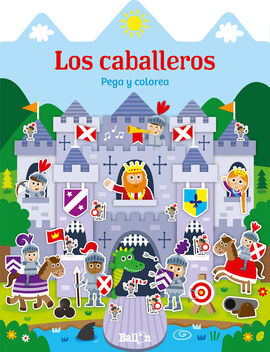 LOS CABALLEROS PEGA Y COLOREA