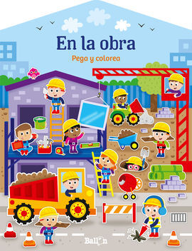 EN LA OBRA PEGA Y COLOREA