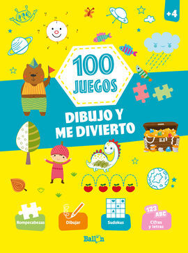 100 JUEGOS DIBUJO Y ME DIVIERTO +4