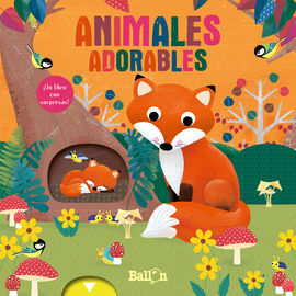 ANIMALES ADORABLES - LIBRO CON SORPRESAS