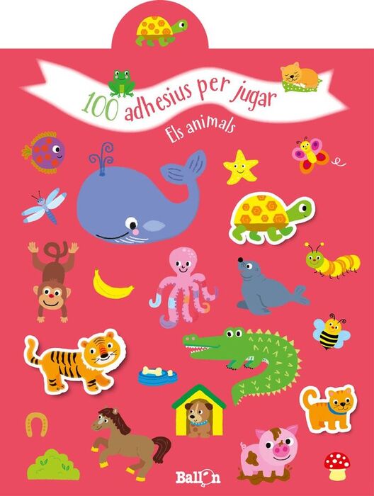 100 ADHESIUS PER JUGAR - ELS ANIMALS