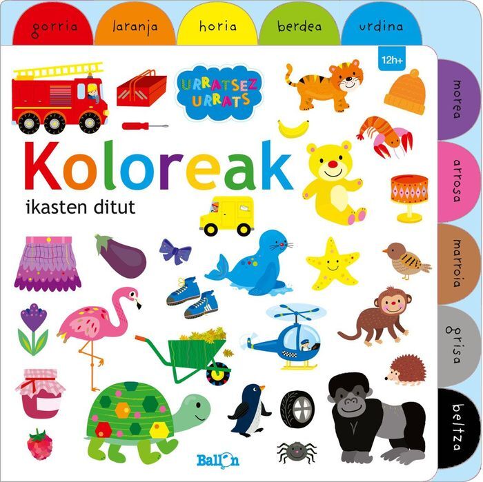KOLOREAK IKASTEN DITUT URRATSEZ URRATS
