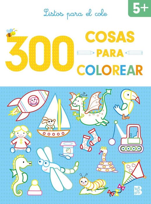 300 COSAS PARA COLOREAR - LISTOS PARA EL COLE