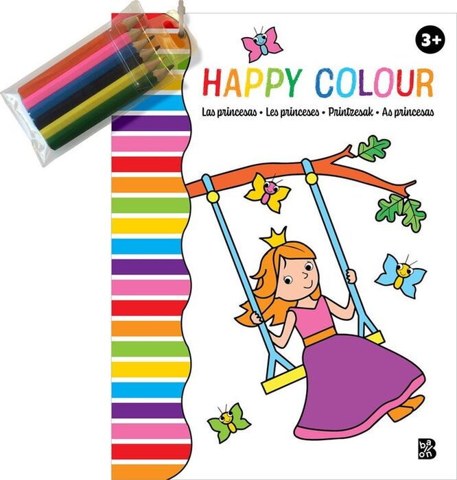 HAPPY COLOUR LAS PRINCESAS