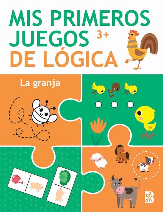 MIS PRIMEROS JUEGOS LOGICA +3 GRANJA